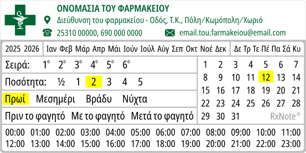 Αγωγή με βαθμιαία μείωση 1-2